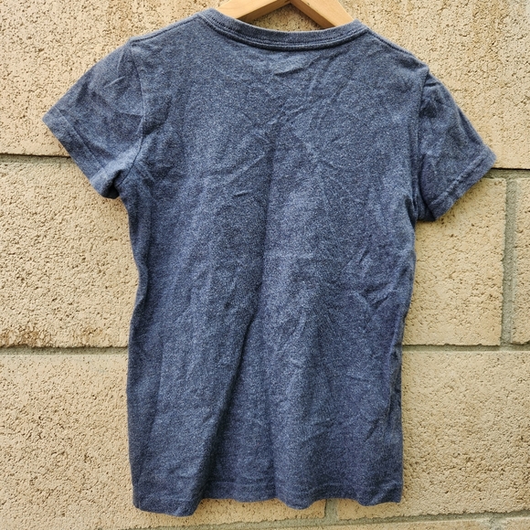 Roots Kids Canada Don't Hate Me Because I'm Smart T-Shirt Size 7-8 yrs Blue - Picture 3 of 8